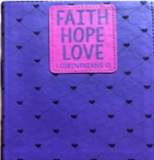 Faith, Hope, Love Inspirational Journal